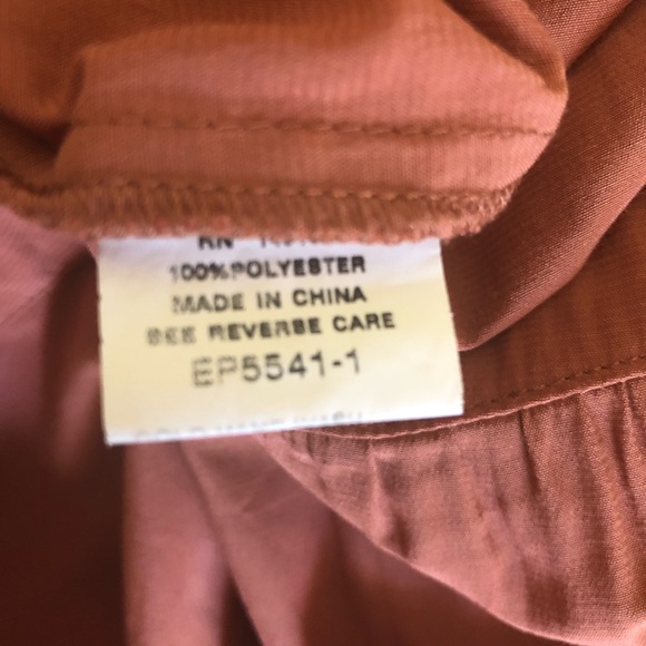 Ally brown short playsuit / romper size 8 - Picture 10 of 11